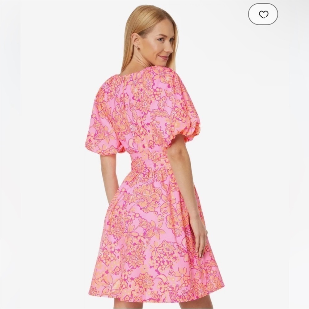 NWOT Lilly Pulitzer Knoxlie Dress Mandevilla Baby Days Bloom Size 12 - Picture 3 of 16